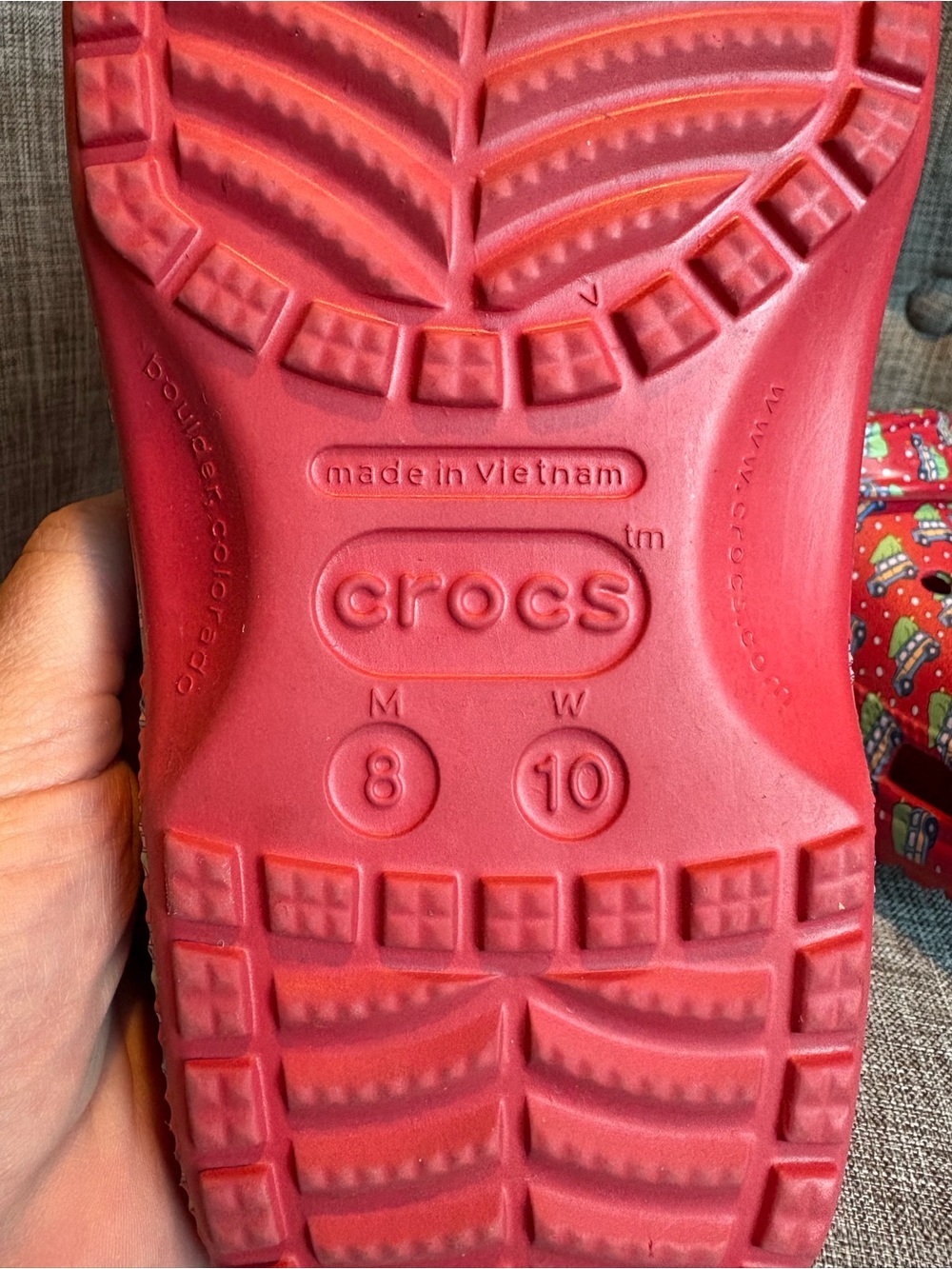 CROCS / Vineyard Vines Men’s 8 Women’s 10 LIKE NEW - Picture 4 of 4